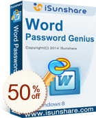 iSunshare Word Password Genius Discount Coupon