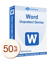 iSunshare Word Unprotect Genius Discount Coupon
