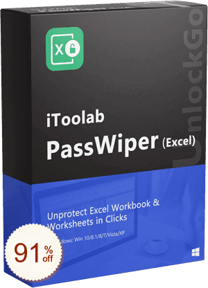 iToolab PassWiper for Excel Discount Coupon