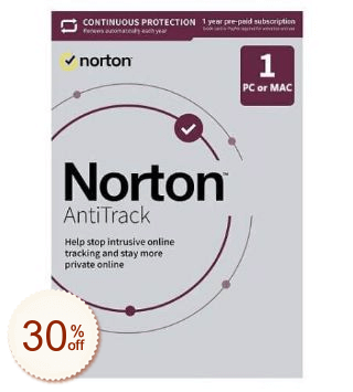 Norton AntiTrack Discount Coupon Code