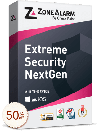 ZoneAlarm Extreme Security NextGen割引クーポンコード