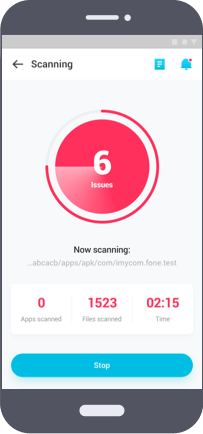 ClevGuard Antispyware for Android Screenshot