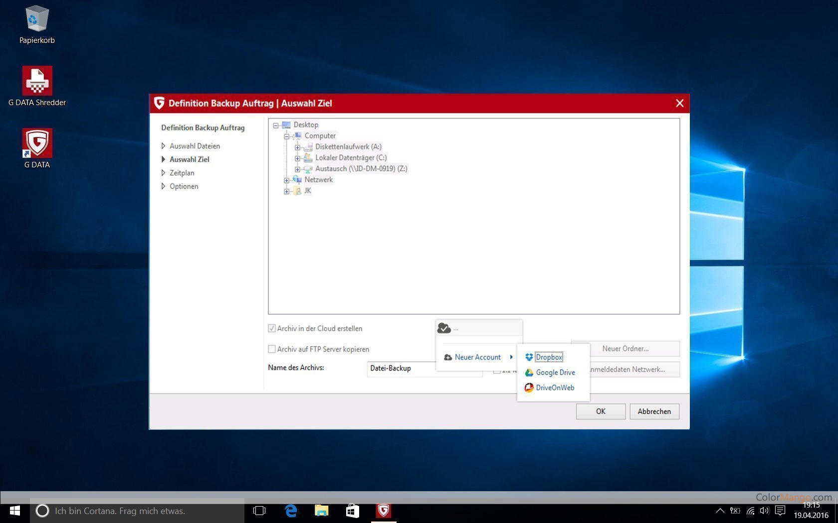 G Data Internet Security Screenshot