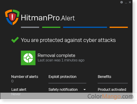 HitmanPro.Alert Screenshot