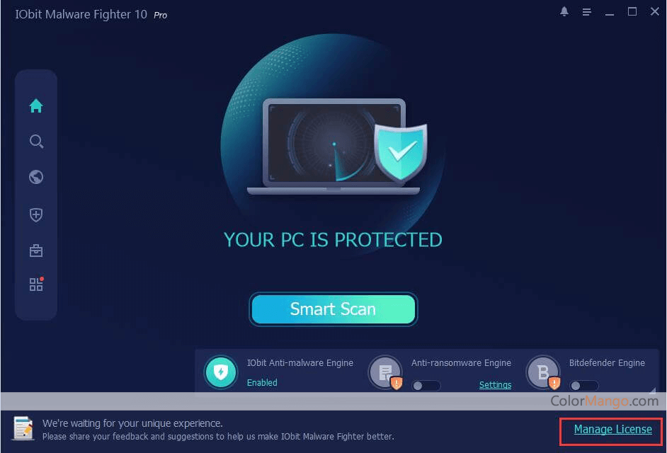 IObit Malware Fighter PRO Screenshot
