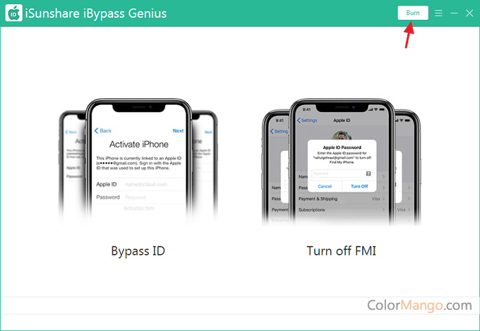iSunshare iBypass Genius Screenshot