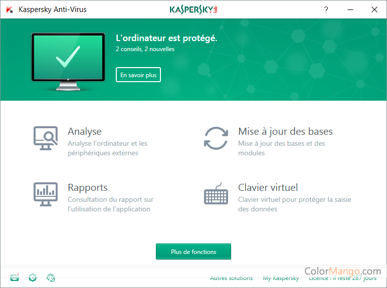 Kaspersky Standard Screenshot