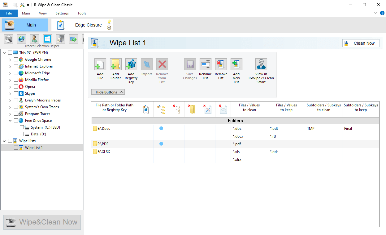 R-Wipe & Clean Screenshot