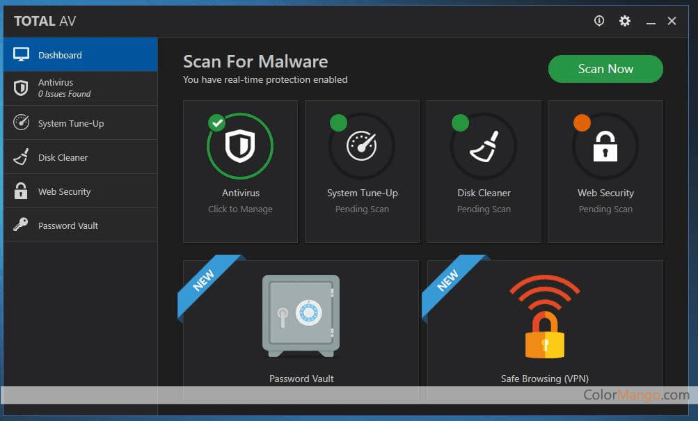 TotalAV Total Security Screenshot