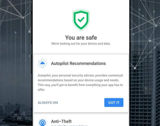 VIPRE Android Security Screenshot