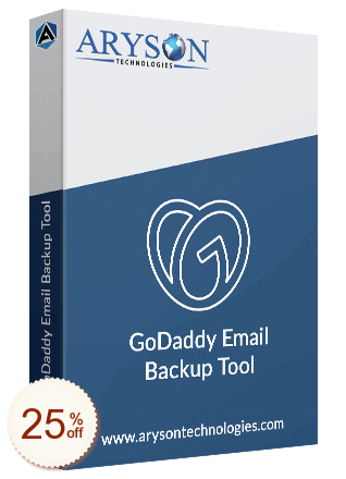 Aryson GoDaddy Email Backup Discount Coupon
