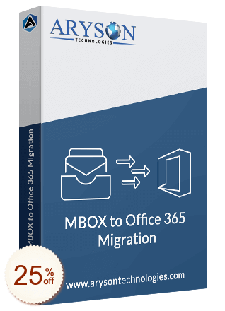 Aryson MBOX to Office 365 Migration Discount Coupon