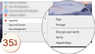 Encryptomatic OpenPGP for Outlook Discount Coupon