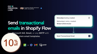 Flow Transactional Email Discount Coupon