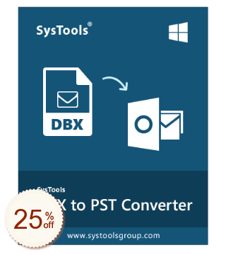 SysTools DBX Converter de remise