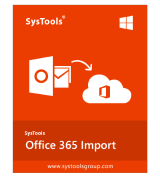 SysTools Office 365 Import Boxshot