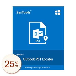 SysTools Outlook PST Locator Code coupon de réduction