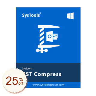 SysTools PST Compress Discount Coupon Code