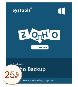 SysTools ZOHO Backup Discount Coupon Code