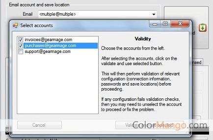 Mail Attachment Downloader PRO Screenshot