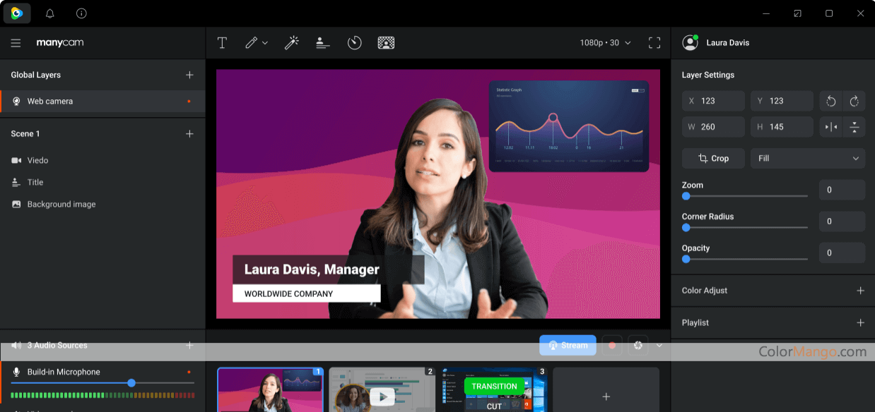 ManyCam Screenshot