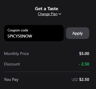 SpicyChat AI coupon