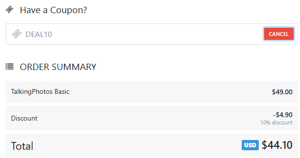 TalkingPhotos.ai coupon