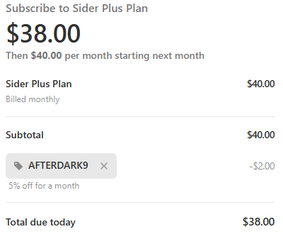 Sider AI coupon