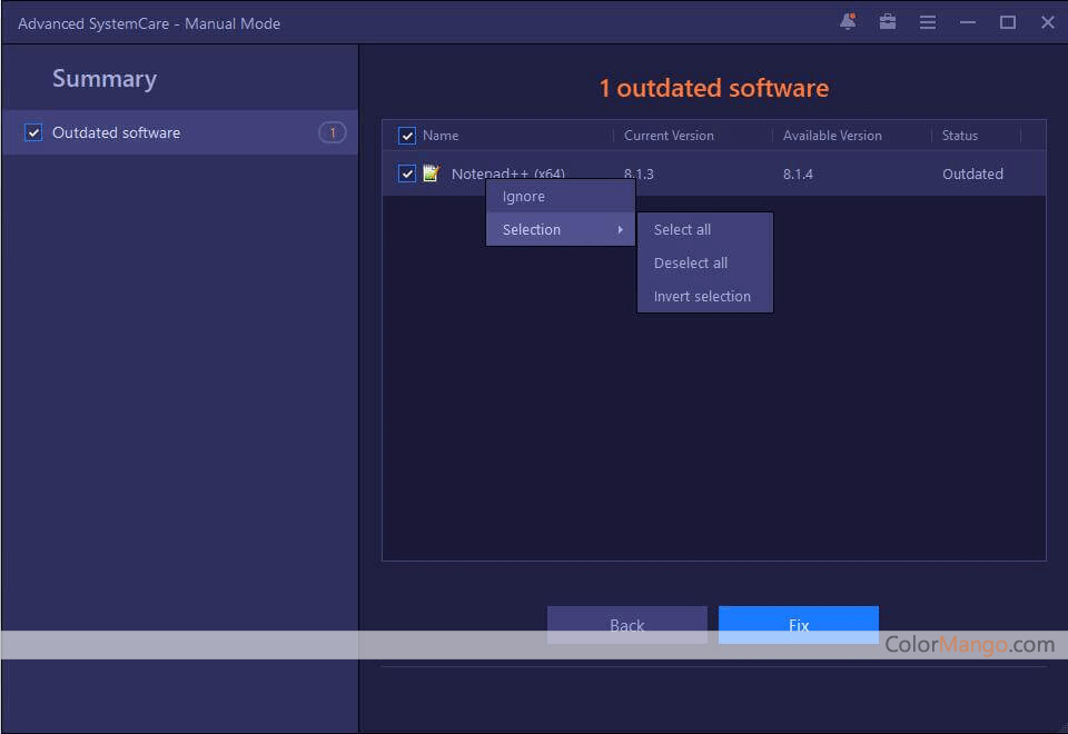 Advanced SystemCare Pro Screenshot