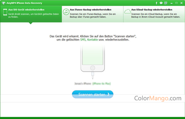 anymp4 iphone data recovery download