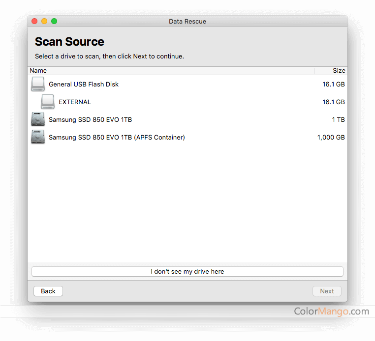 Data Rescue For Mac 3