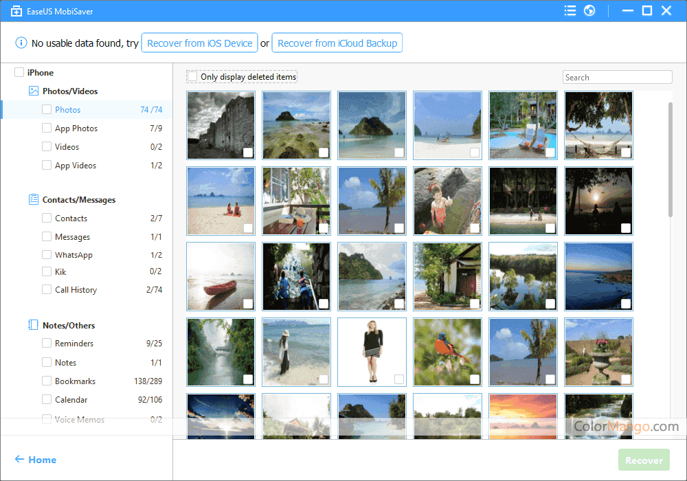 EaseUS MobiSaver Free - Freeware