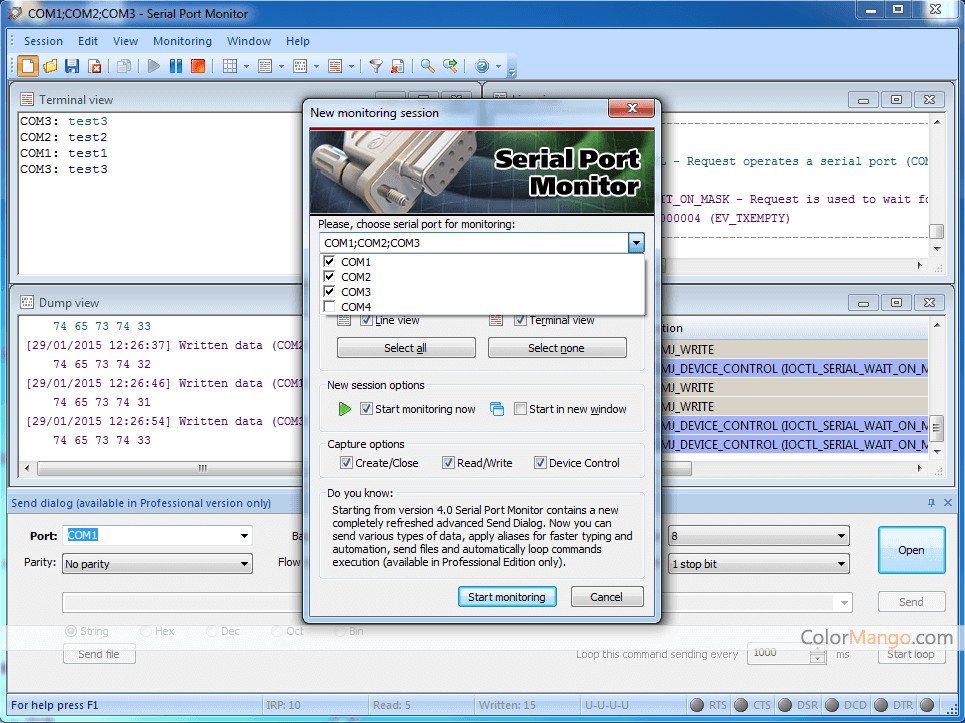 Eltima Serial Port Monitor