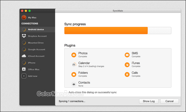 syncmate eltima android
