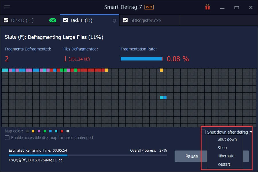 download the new version for mac IObit Smart Defrag 9.0.0.307