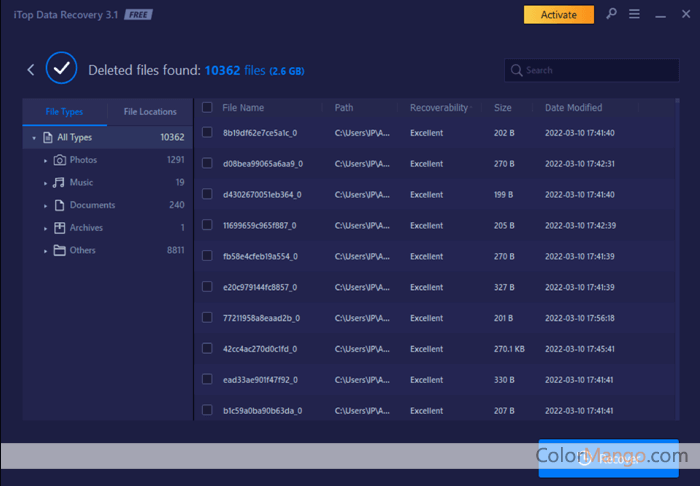 any data recovery software free