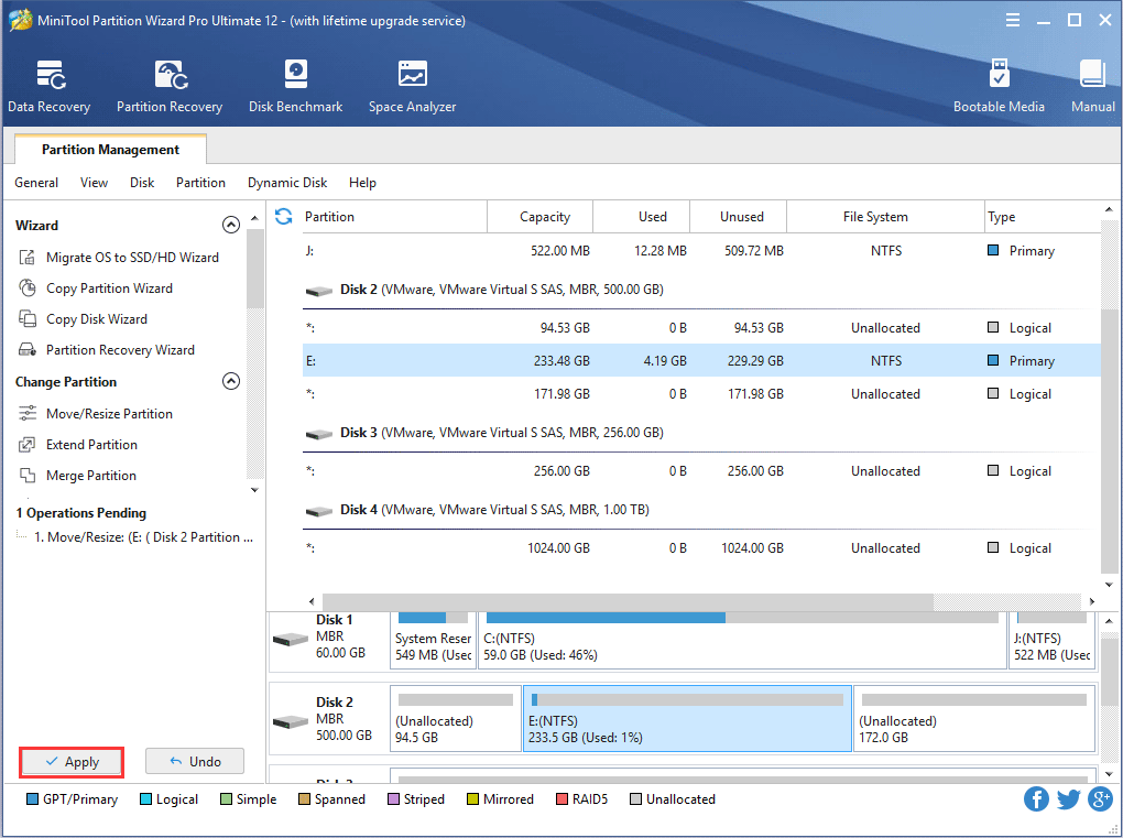 minitool partition wizard