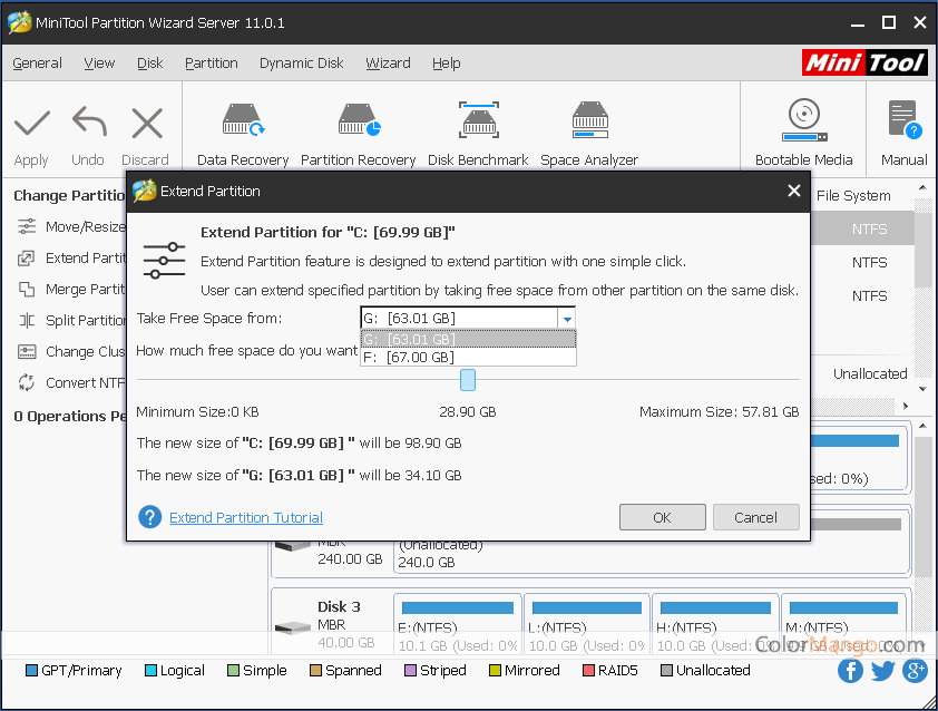 Minitool Partition Wizard Server