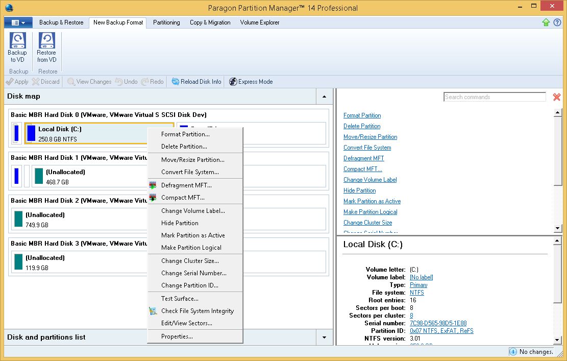 Paragon partition manager 9.0 professional xp and vista