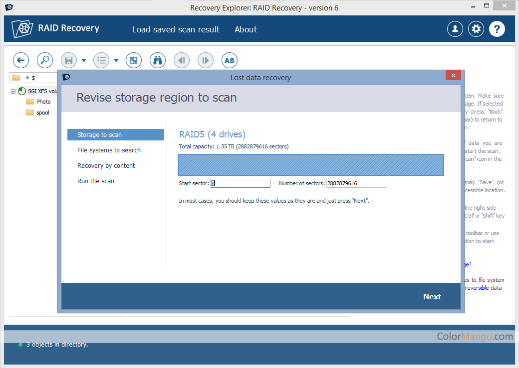 ufs explorer raid recovery download