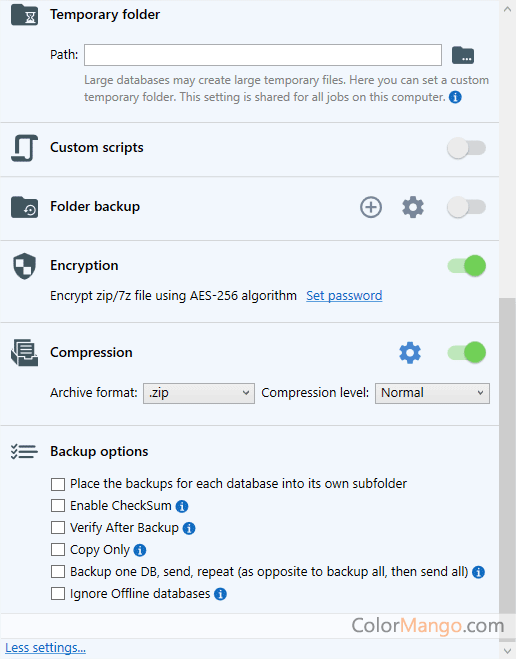 sos online backup ftp