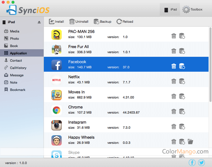 syncios android manager