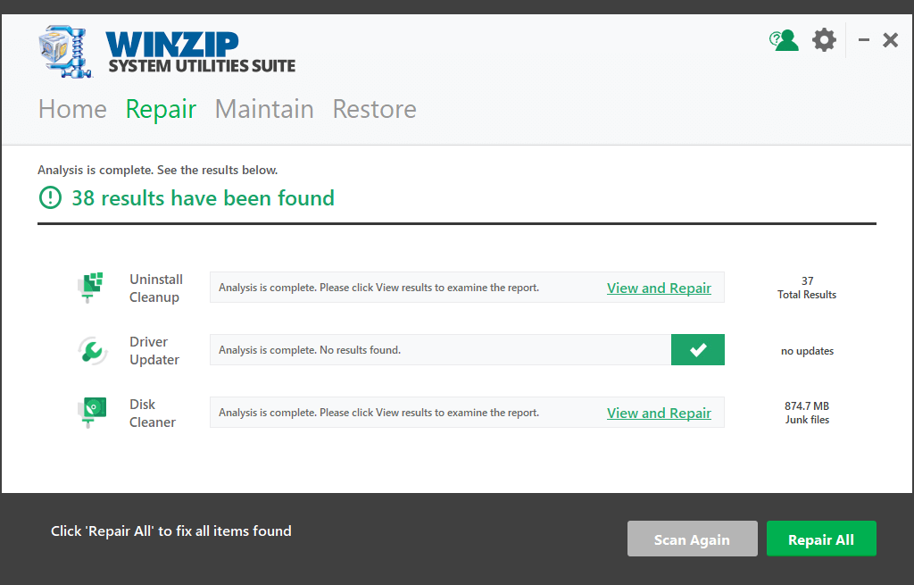 winzip standard suite