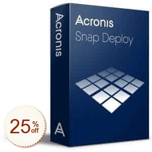 Acronis Snap Deploy Discount Coupon