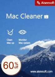 Aiseesoft Mac Cleaner Discount Coupon