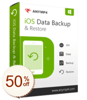 AnyMP4 iOS Data Backup & Restore Discount Coupon Code
