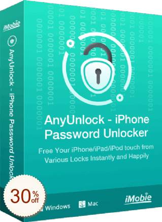 AnyUnlock - Remove Backup Encryption Discount Info