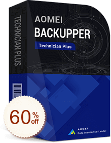 AOMEI Backupper Technician Plus Code coupon de réduction