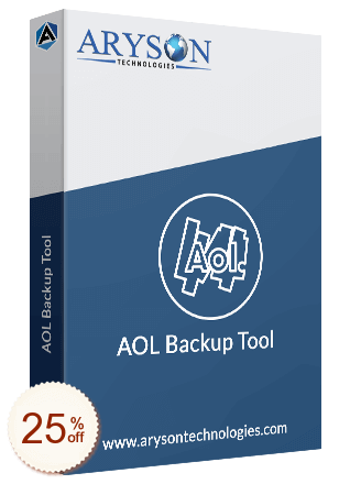 Aryson AOL Backup Discount Coupon