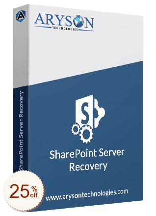 Aryson SharePoint Server Recovery Discount Coupon